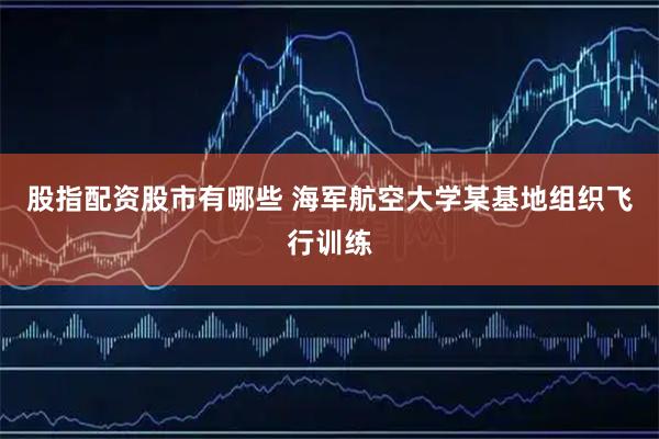 股指配资股市有哪些 海军航空大学某基地组织飞行训练